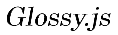 glossy.js